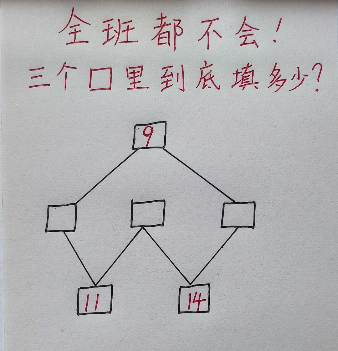 考验一下你们的数学水平，这道题有点难，你能口算出来吗？小学数学数学思维数学计