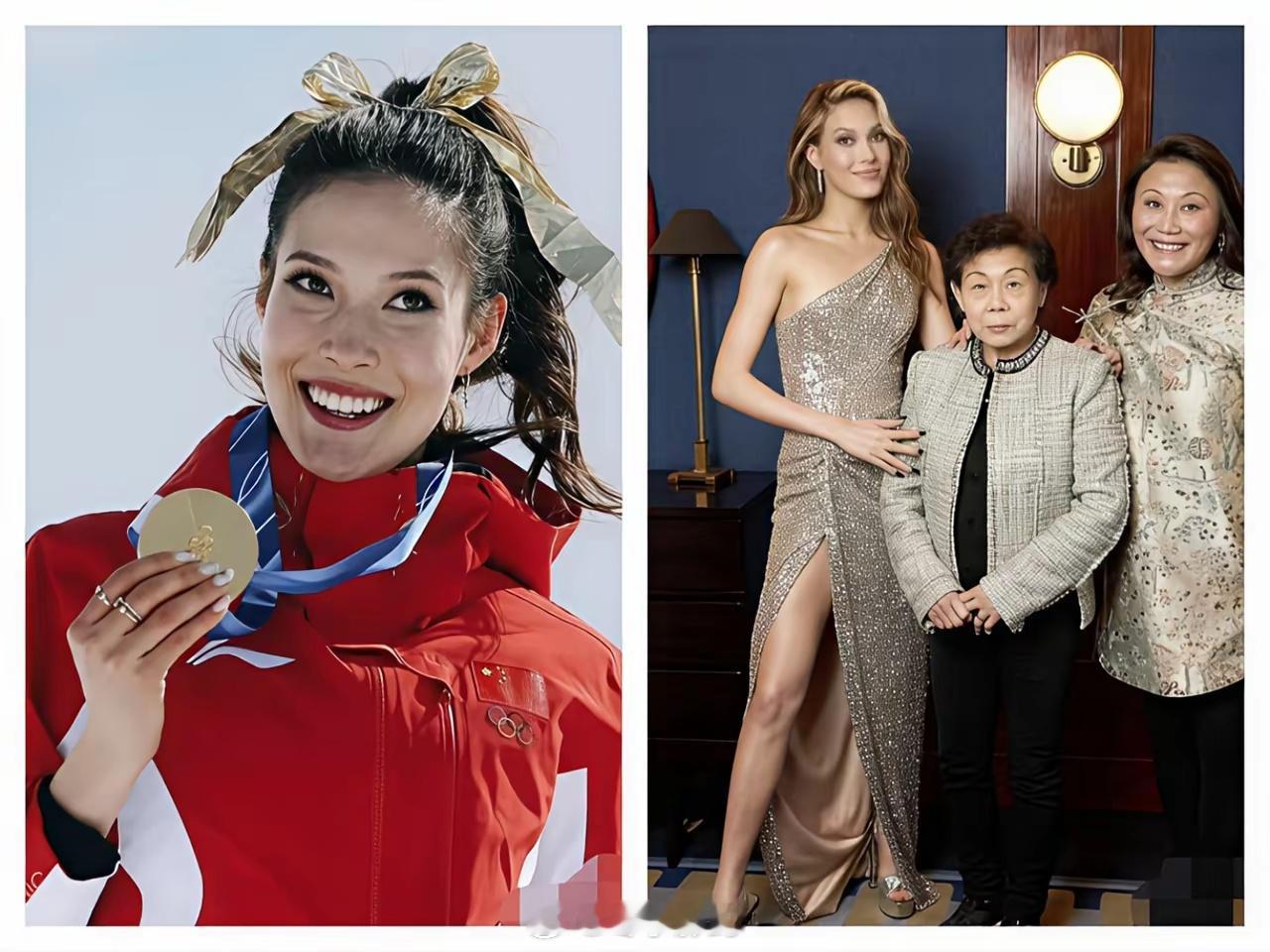 不扒不知道，一扒泪目了！谷爱凌妈妈谷燕，已经不是第一次送走最亲爱的亲人了！谷爱凌