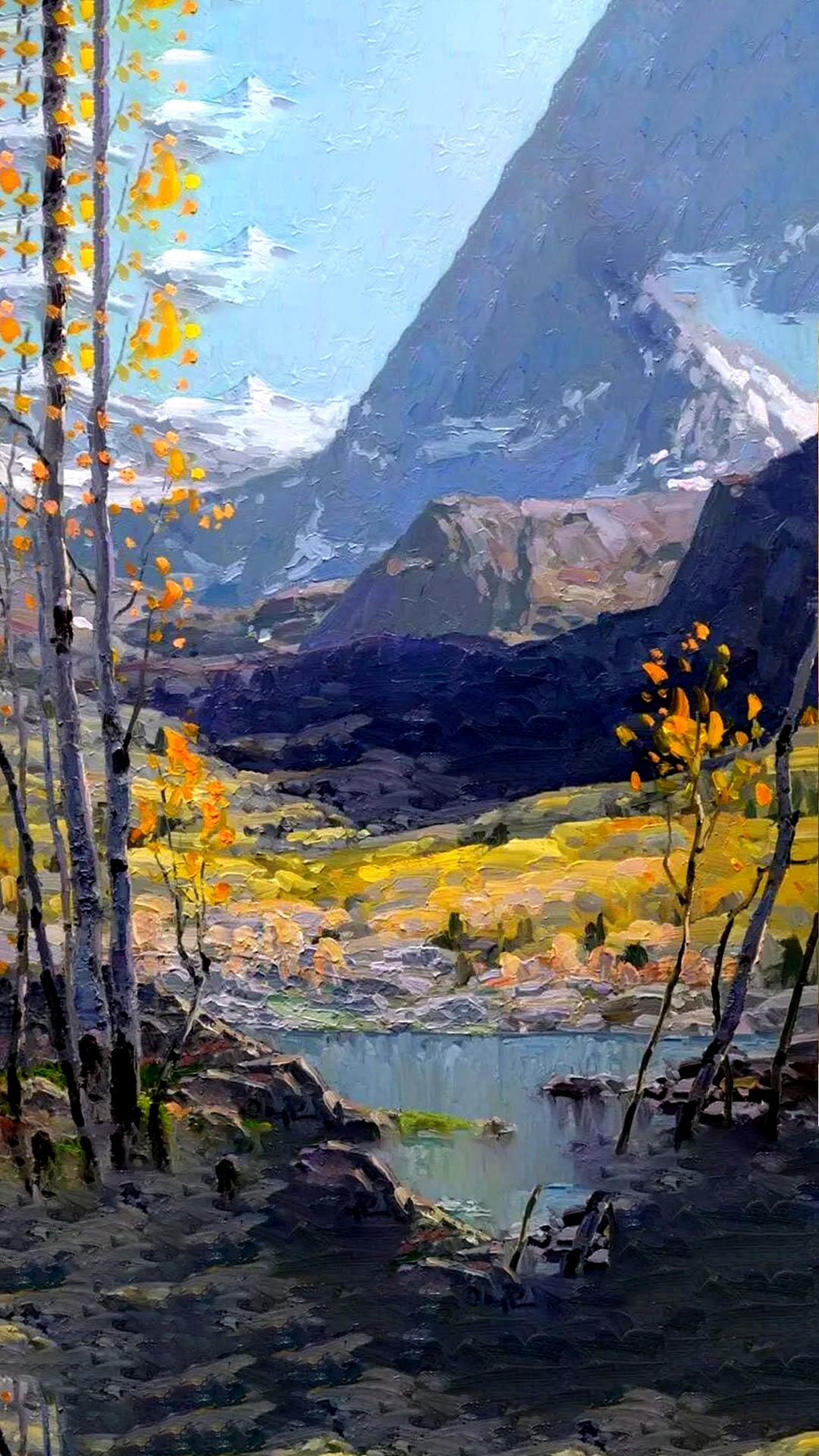 油画欣赏色彩收集者视觉盛宴艺术欣赏美不美你说了算