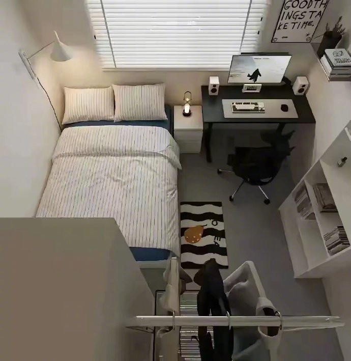 房间两个布局，你会选哪个？