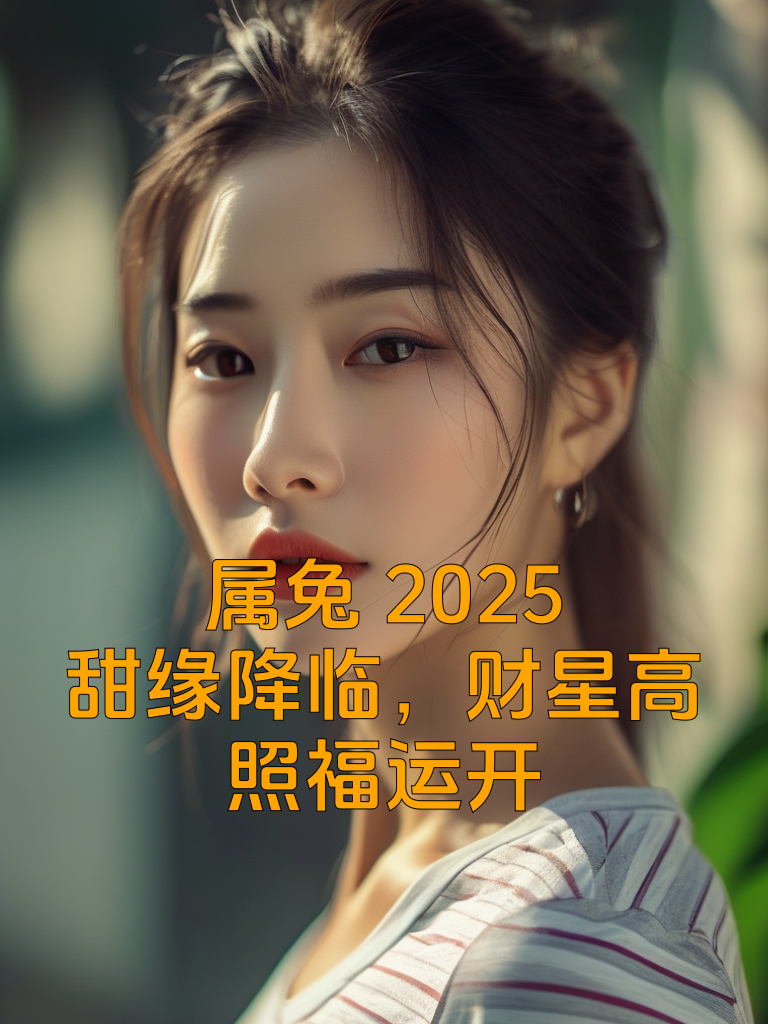 属兔2025：甜缘降临，财星高照福运开