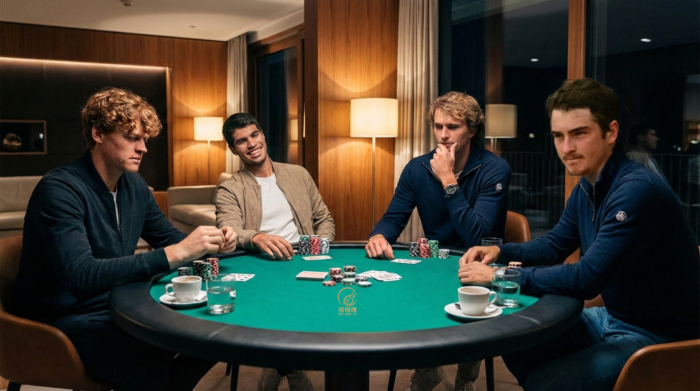 ATP世界前三的丰塞卡验牌局，兹维列夫最新加入⬇️蒙特卡洛1/4决赛，兹维列夫7