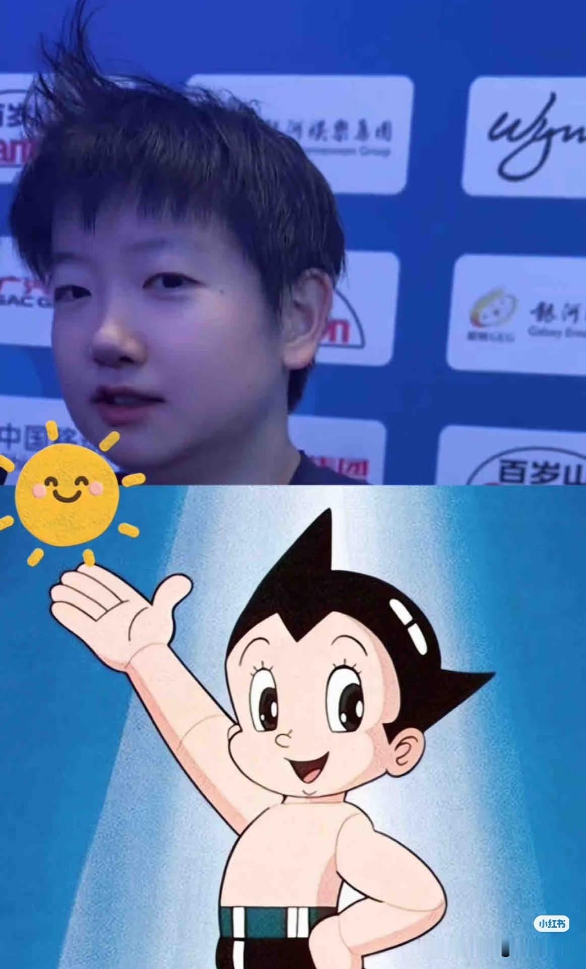 这些记者是故意的吧，宝宝这撮毛都竖成天线了也都不提醒下[捂脸哭]记者们是懂我们老