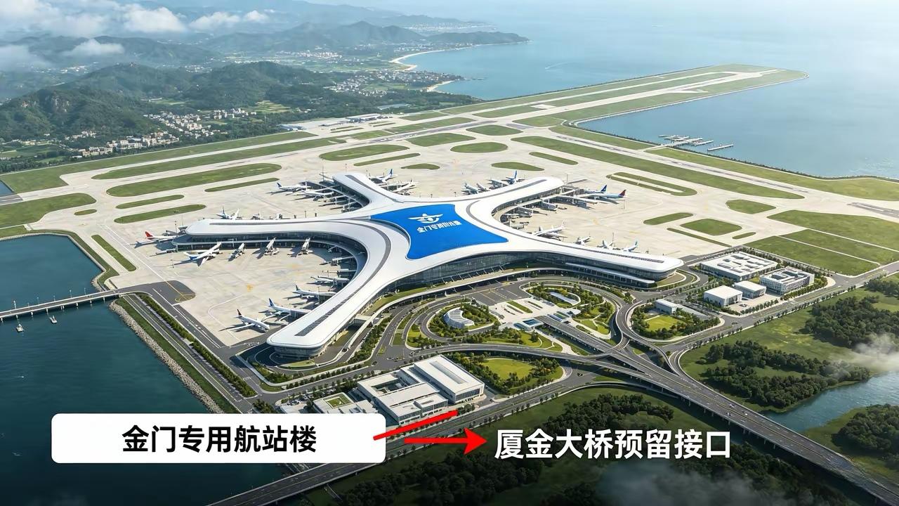 厦门翔安机场还应该建小型直升机低空飞行机场，专门接待金门厦门直飞，大型机太浪费。