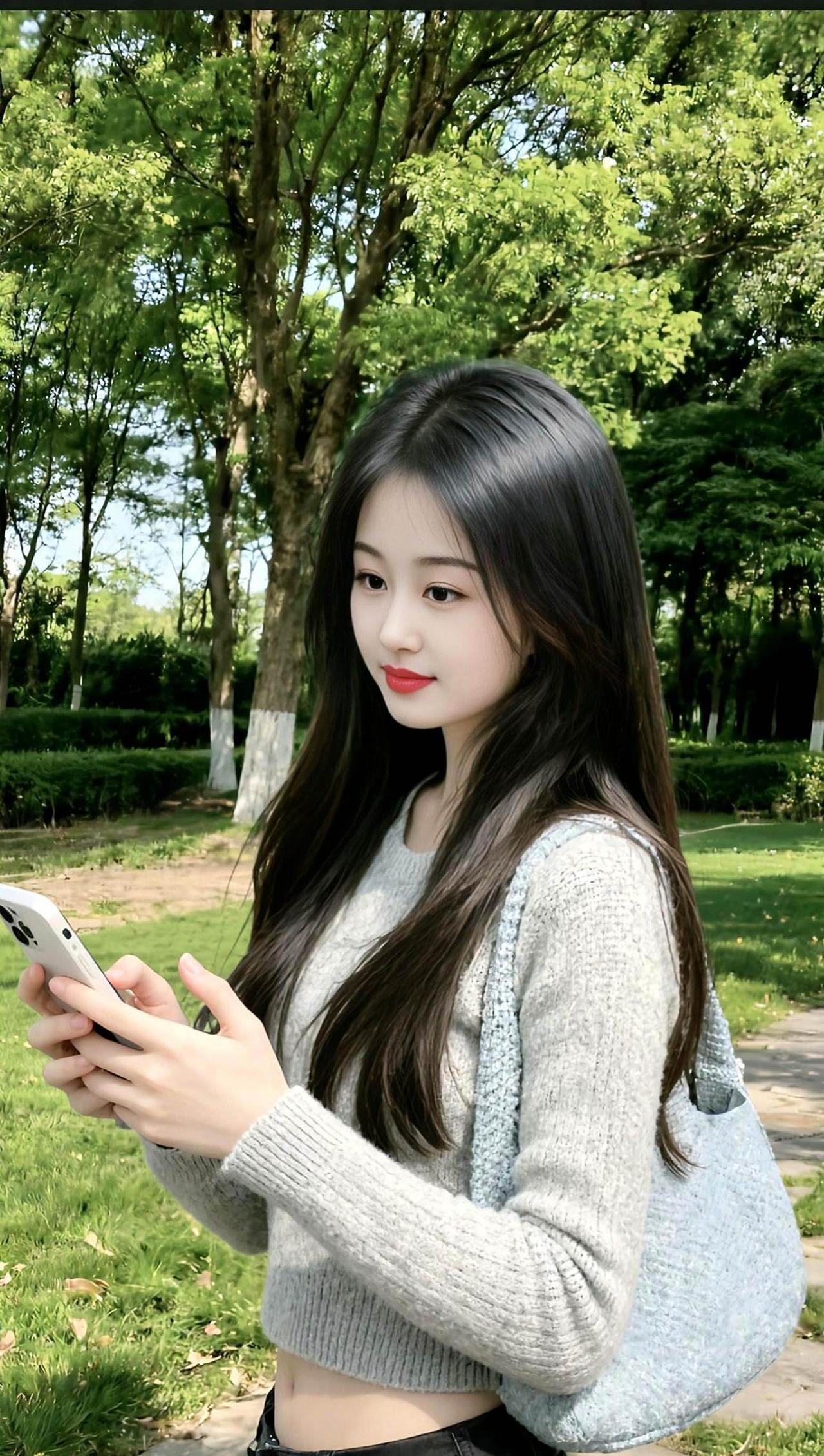 热门甜系女孩清新脱俗气质穿搭高颜值