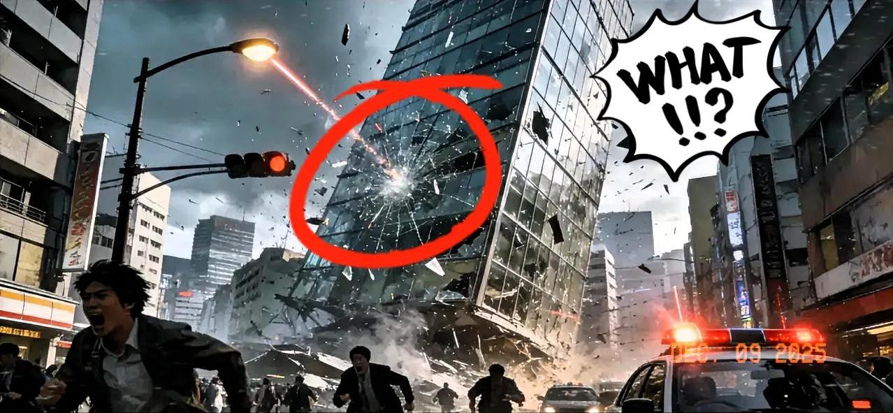 大半夜的还没睡，就被日本那边传来的视频吓一跳。2025年12月8号深夜11点15