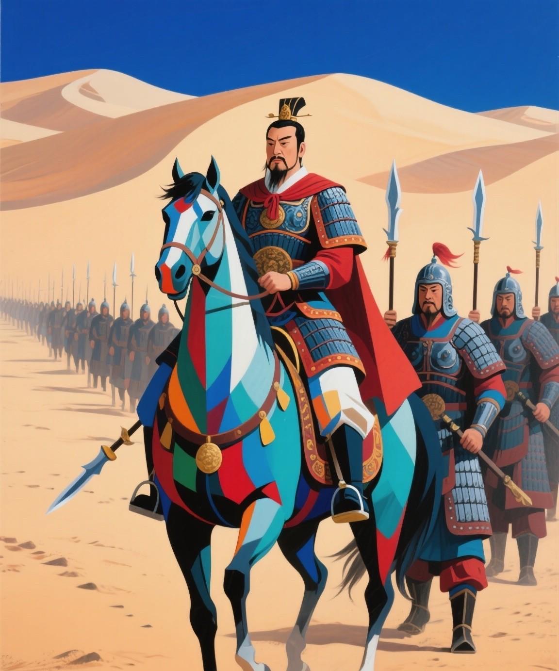汉武帝征伐匈奴，随着战争的进行，国库已经日渐枯竭，他号召全国的富豪慷慨解囊，过了