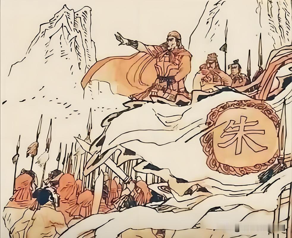 朱元璋和李自成开局几乎一样。出身赤贫，经历过最底层，被天灾逼上绝路，最终揭竿而起