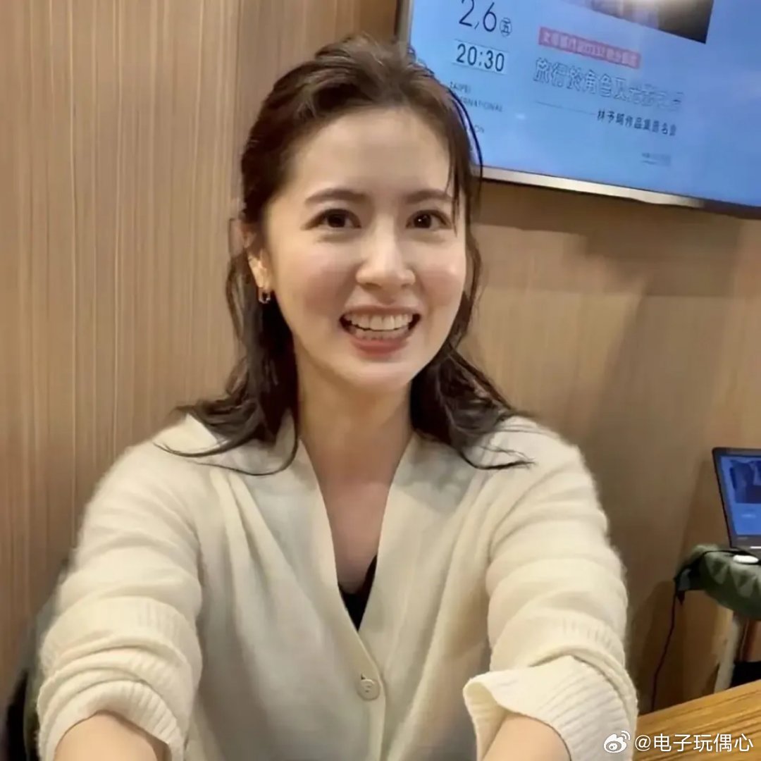 电视上看着一般般，真人简直美若天仙！