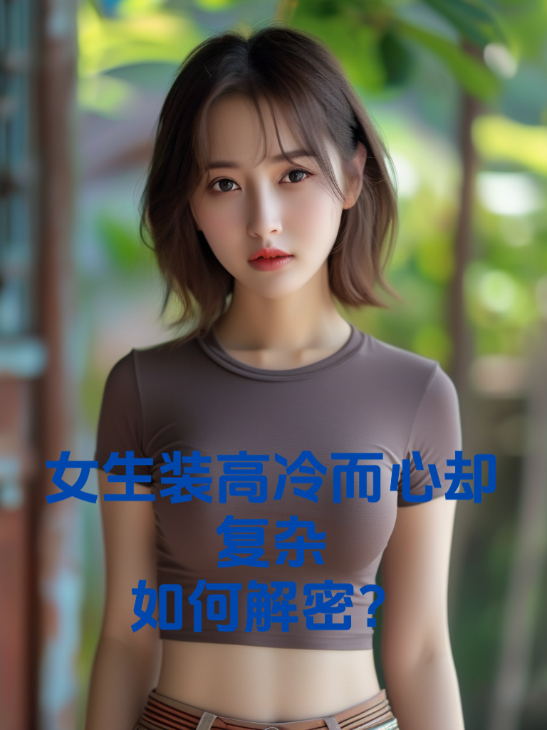 女生装高冷而心却复杂，如何解密？