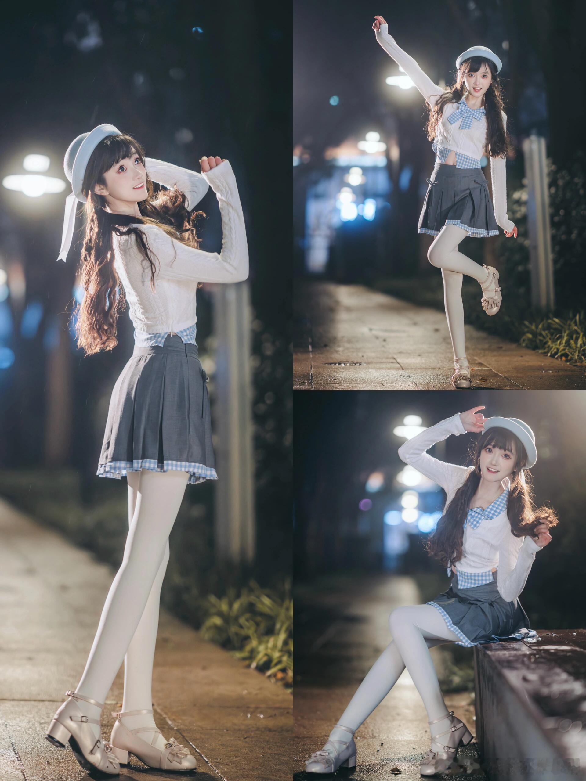 夜色下的光影交错～​​​