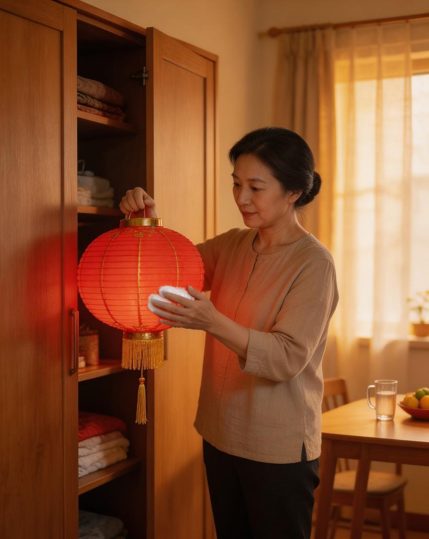 【正月十六：年味收进抽屉，日子摊开手心】元宵的花灯熄了，汤圆的甜还在舌尖打
