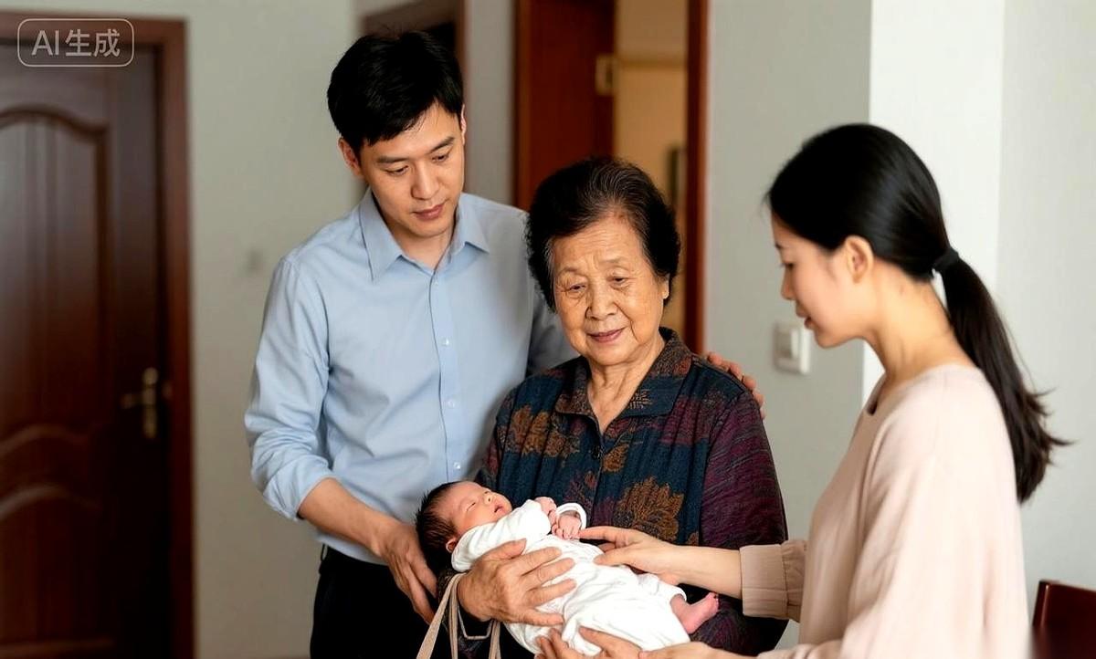 婆婆指着那个小三的肚子，让我伺候她坐月子。说那里面，是她孙子。我老公，就站在