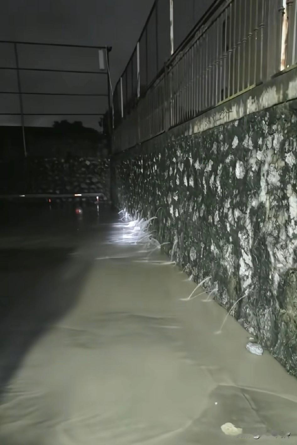 越来越危险，这洪水太恐怖了，水位连夜上涨，无孔不入，从石头缝里喷出来无数个水柱！