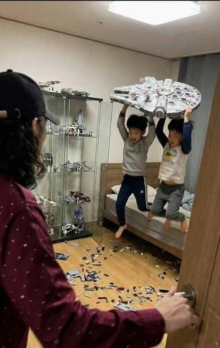 爸爸回家看到这一幕，天塌了
