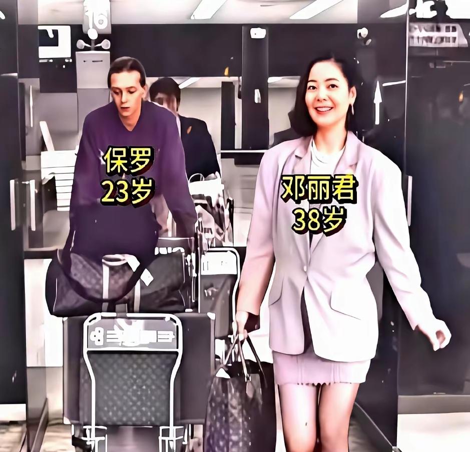 谁也想不到，38岁风华正茂的邓丽君，会倾心于年仅23岁的法国普通小伙🔥两