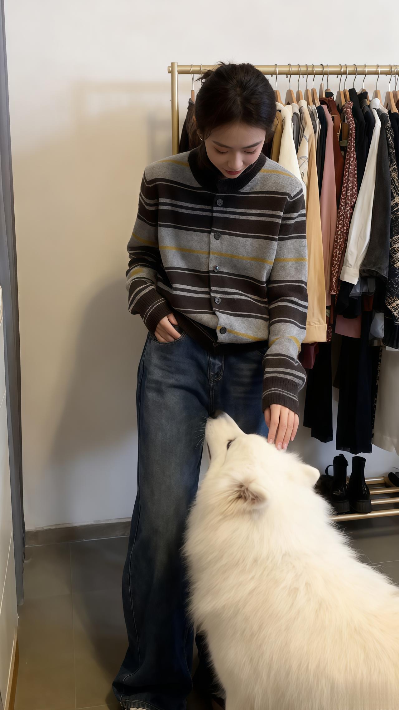 穿搭美出新高度日常分享怎么这么好看针织衫