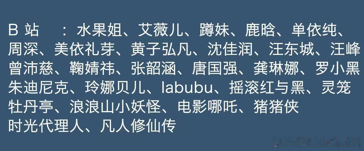 B站神仙阵容来了！周深、张韶涵、王铮亮齐聚，喜欢的歌手全在，这个跨年锁定B