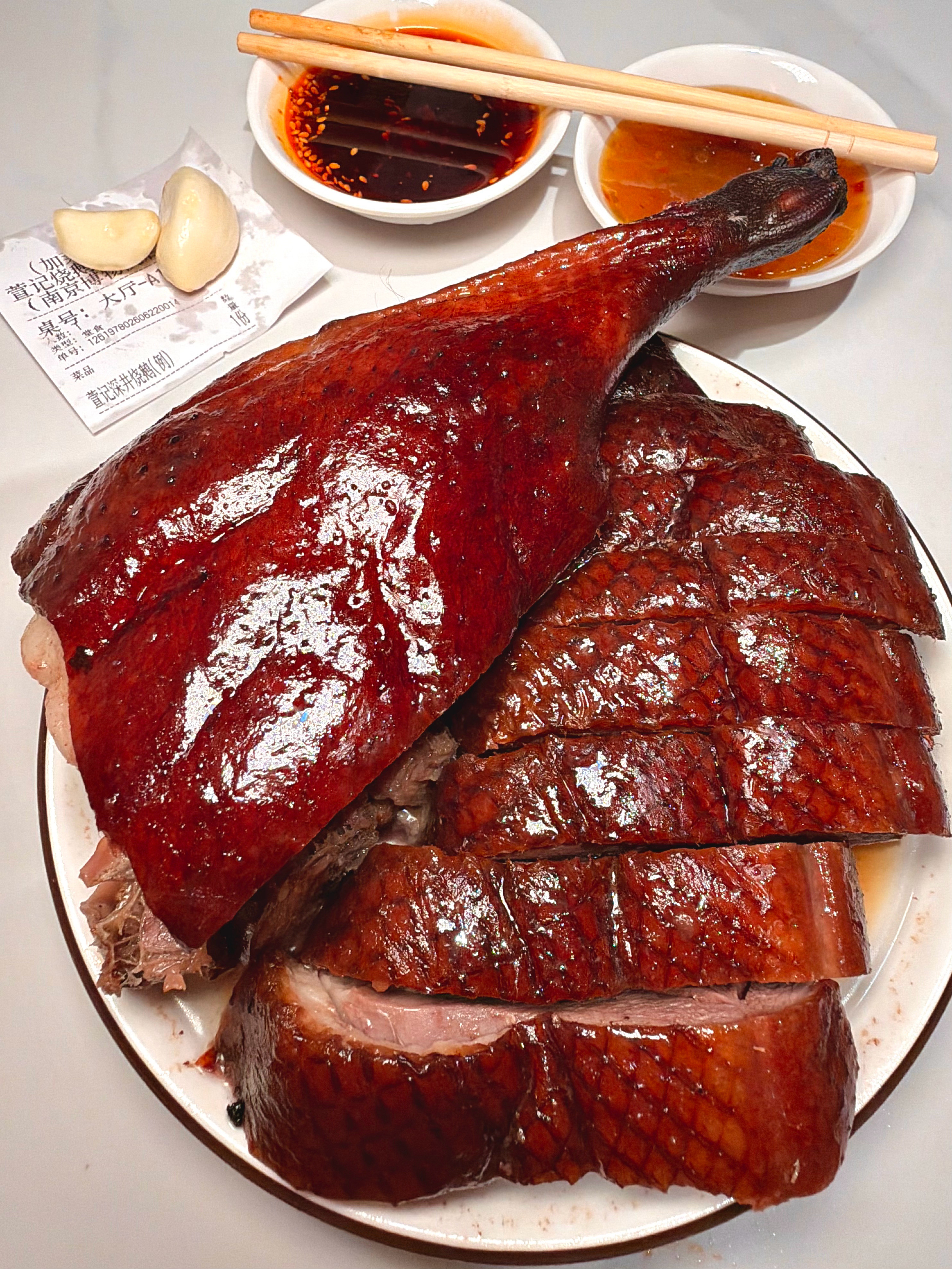 确实是南京top级好吃的深井烧鹅！！！！来南京不吃这家本地人都爱吃的南京菜，