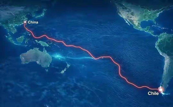 2026年，由中国移动国际推动智海底光缆项目引发巨大国际风波。这条光缆全长近2万