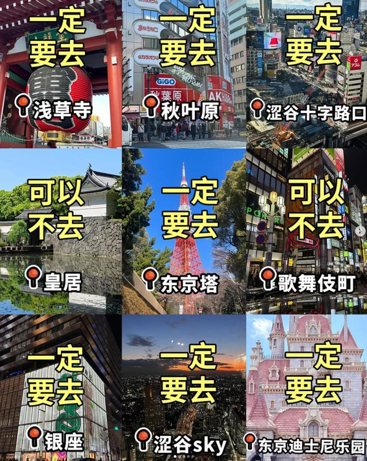 东京塔其实可去可不去。。。。。现场看就一小铁塔。。。。​​​没那么上镜的​​
