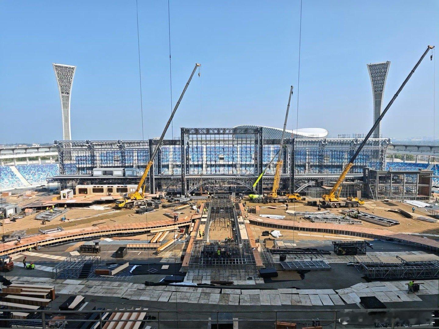 卧槽五源河这个跨年台子