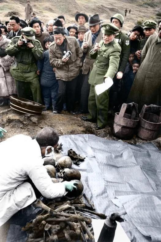 1947年1月，为了给南京大屠杀的主要战犯谷寿夫定罪，南京战犯军事法庭审判长石美