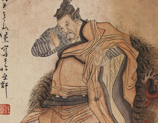 清代工笔人物画: 水浒传108将