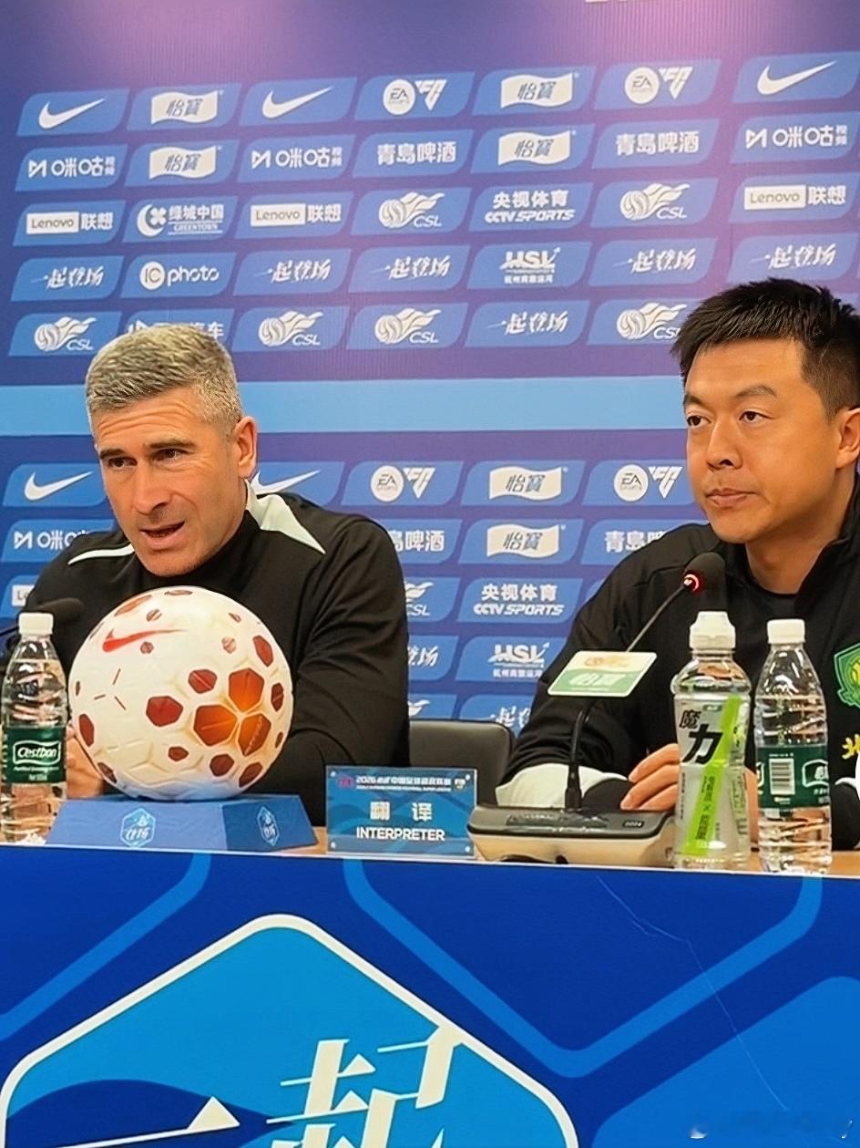 北京国安赛前发布会省流版：·接手球队以来伤病说明。何宇鹏二次骨折；杨立瑜去年压力