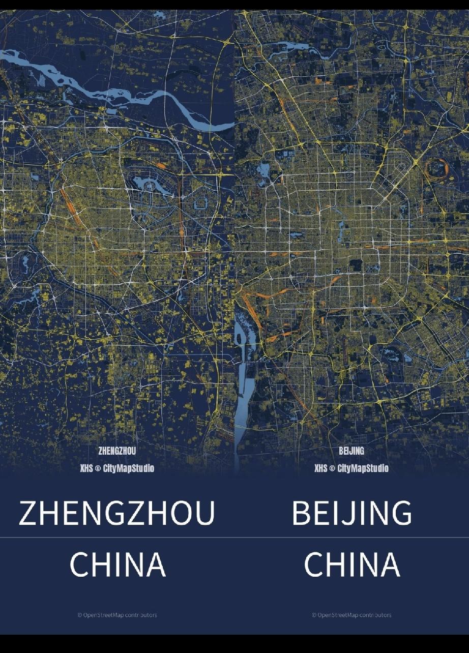 北京那张图，长安街往东西延长，东起潮白河副中心，西至门头沟城区，绵延五十多