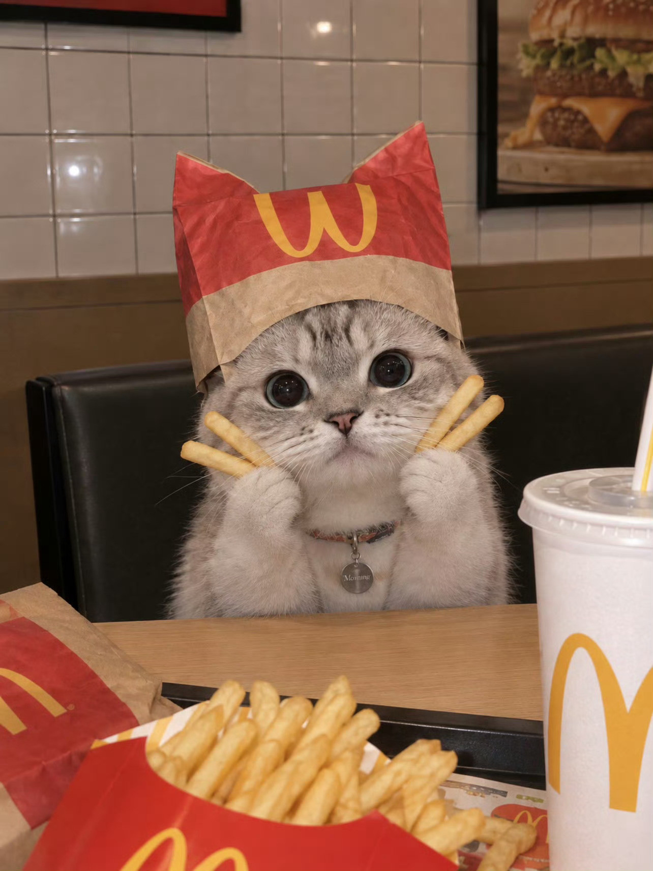 猫咪：我准备好了，拍吧📸​​​