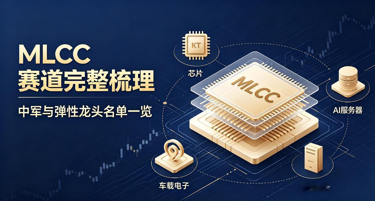 MLCC赛道完整梳理！中军与弹性龙头名单一览提示：理财有风险，投资需谨慎