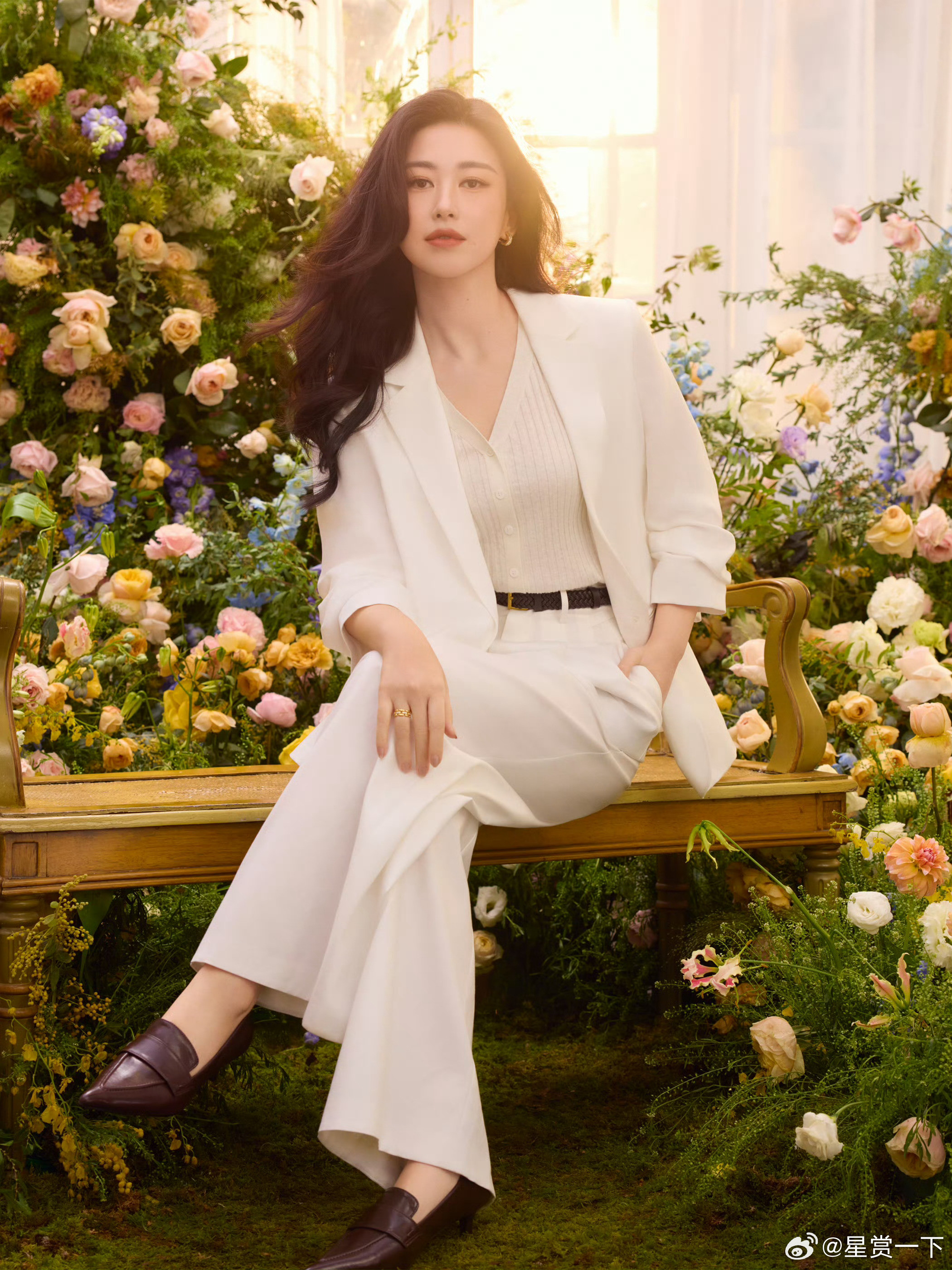 朱珠品牌代言照