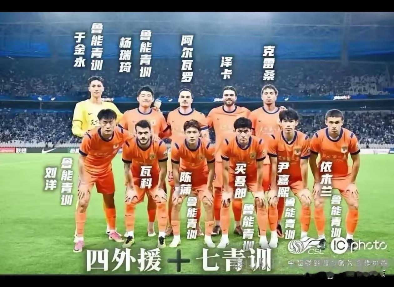 泰山队这个首发，还有谁？不仅中超无人能比，全世界职业联赛恐怕也没几个球队能做到！