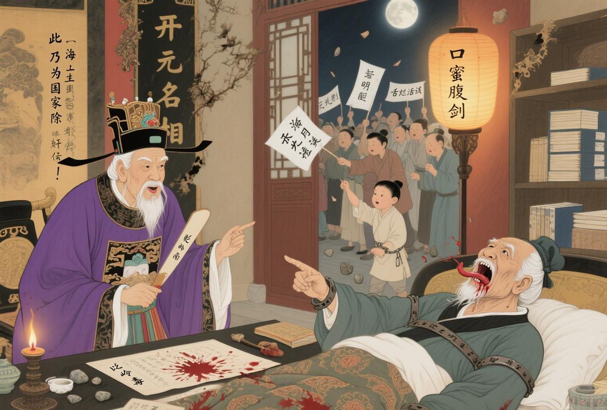 李林甫害张九龄说“为国家”！舌烂而死，百姓：嘴毒活该唐朝“第一奸臣”李林