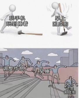 早上困成狗