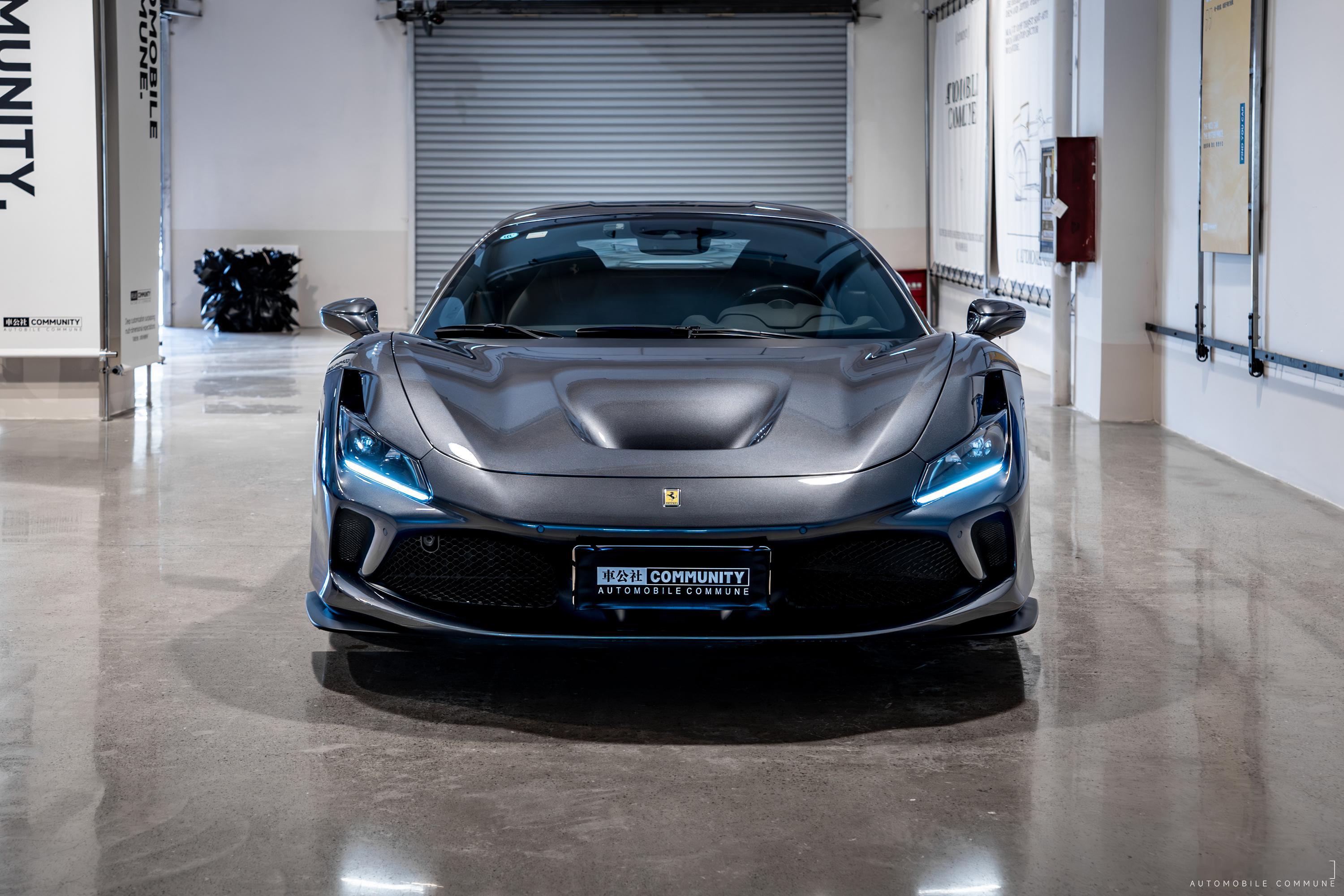 法拉利F8 Tributo 银石赛道灰23年上牌10000公里原版原漆