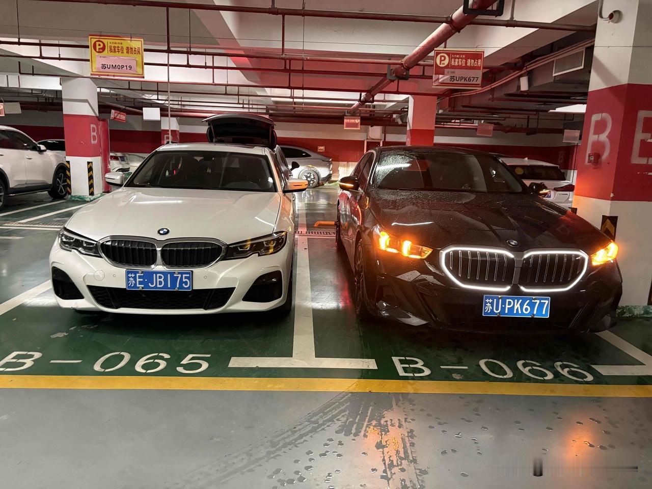 逼得我只能这样停车了