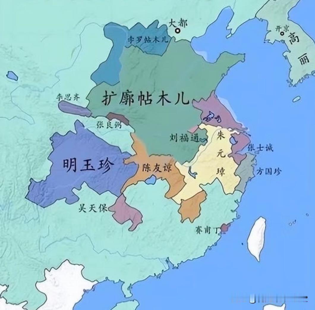 朱元璋：势力垫底却笑到最后的四个核心原因朱元璋地盘不是最大，钱不是最多，兵也不