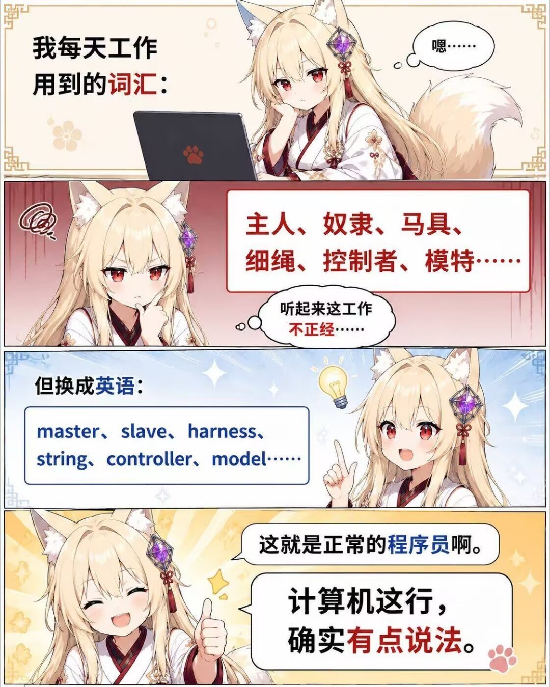 这就是正常的程序员啊！