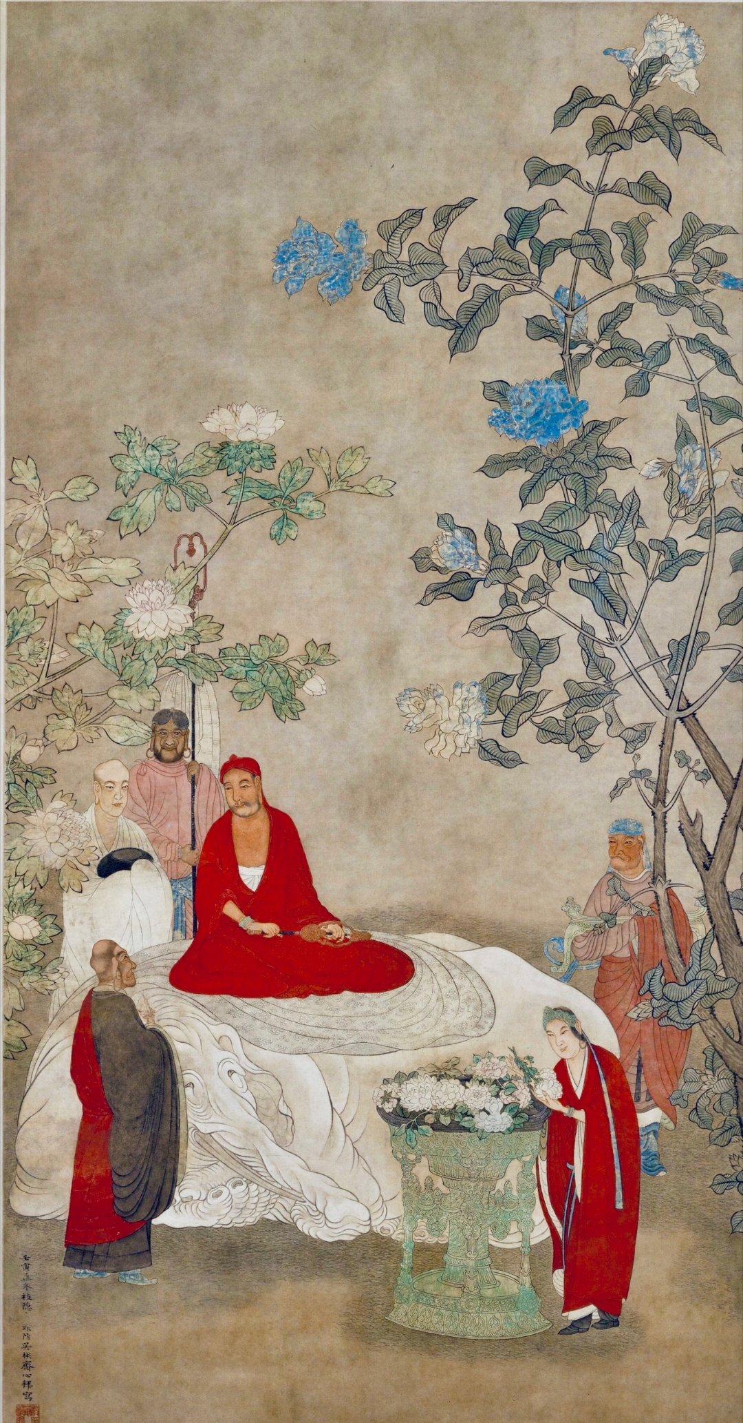 明代吴彬普贤菩萨像——故宫博物院藏