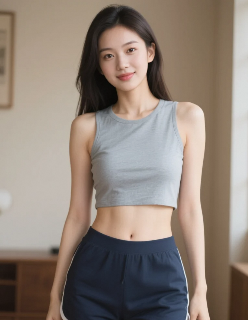 专注凝视令人难忘！亚洲美女特写镜头放大迷人细节