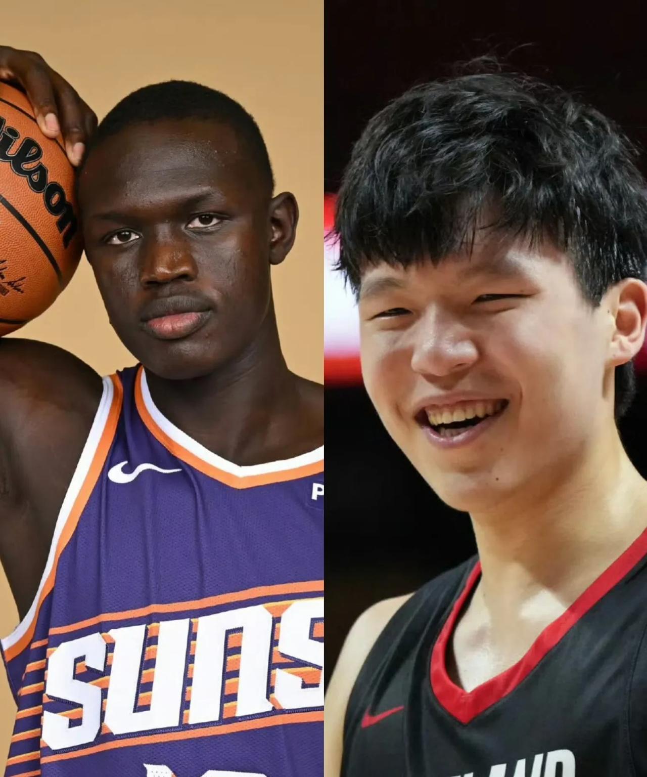 杨瀚森终于要直面好友马鲁阿奇了，两个高顺位首轮秀中锋，要碰面了周日9点30，开拓