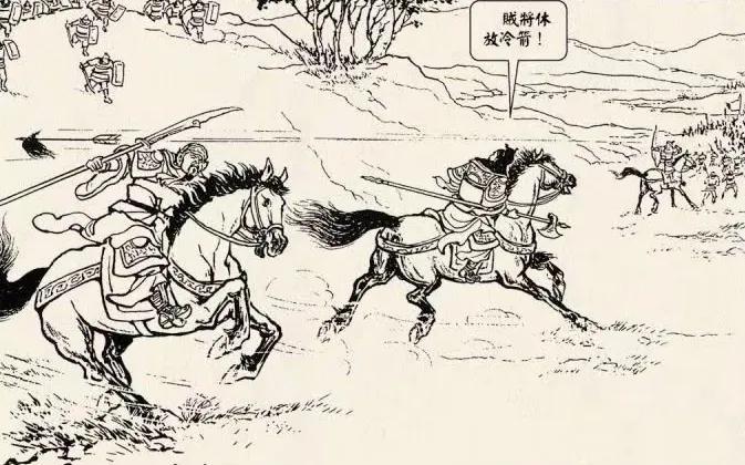 袁绍大将兵进延津，夺了曹军粮车，又去抢夺马匹，却正中曹军之计，被曹军一阵冲杀，袁