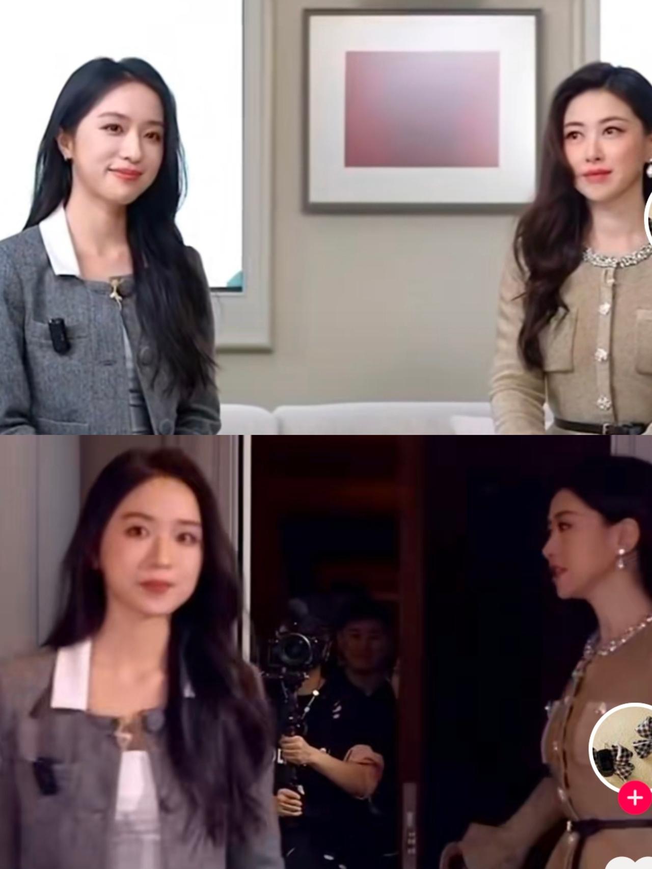 闯了祸的主持人，朱珠还头一次遇见！朱珠在一次采访中遇到的主持人，给她的感觉