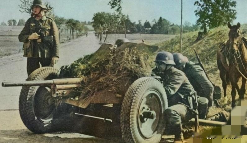 从1940年夏天遇到约翰国的“玛蒂尔达”坦克开始，再到以后遇到苏联的T-34和K