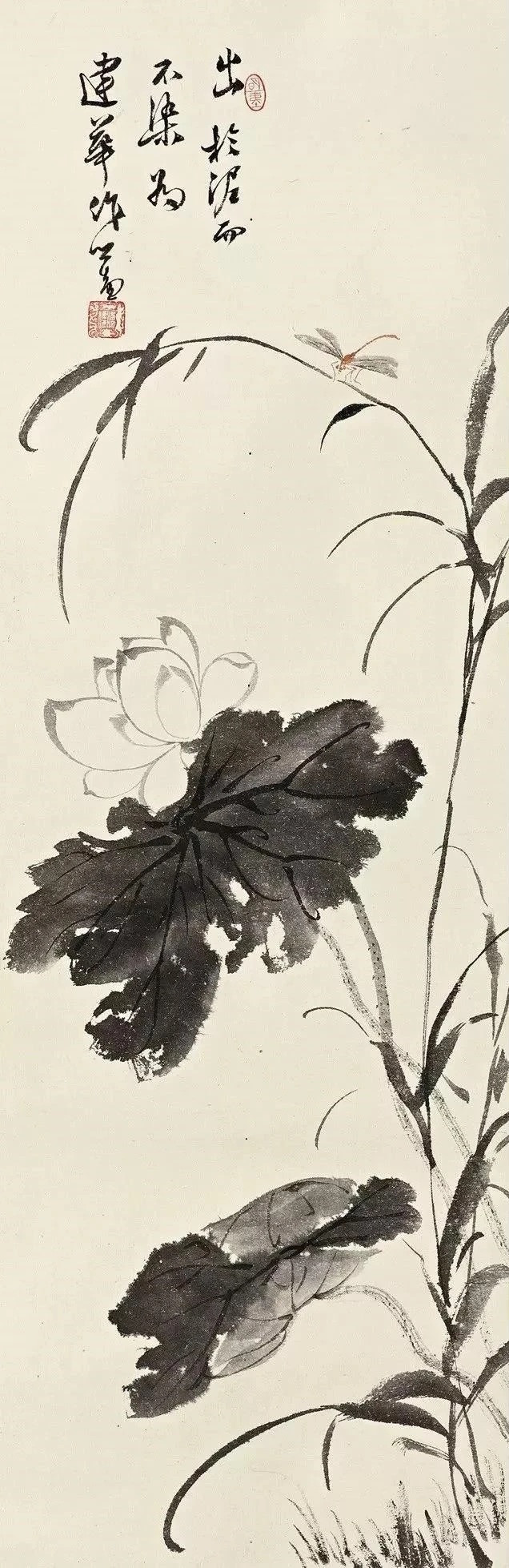 🌿古画里的荷花，是时光淬炼的诗意。从恽寿平的清逸没骨，到八大山人的孤绝墨荷；从