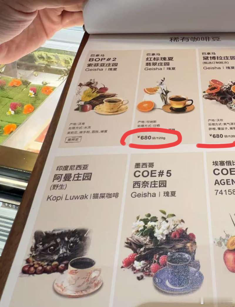 魔都咖啡，有些贵到你不敢点单！你喝过最贵的咖啡多少钱？​​​