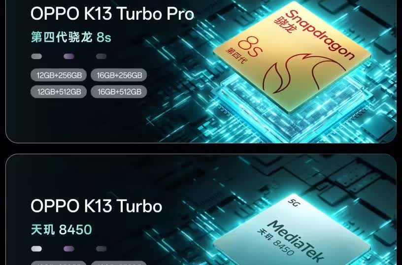绿厂出大招了！OPPOK13Turbo系列标准版和Pro版本核心性能配置曝光