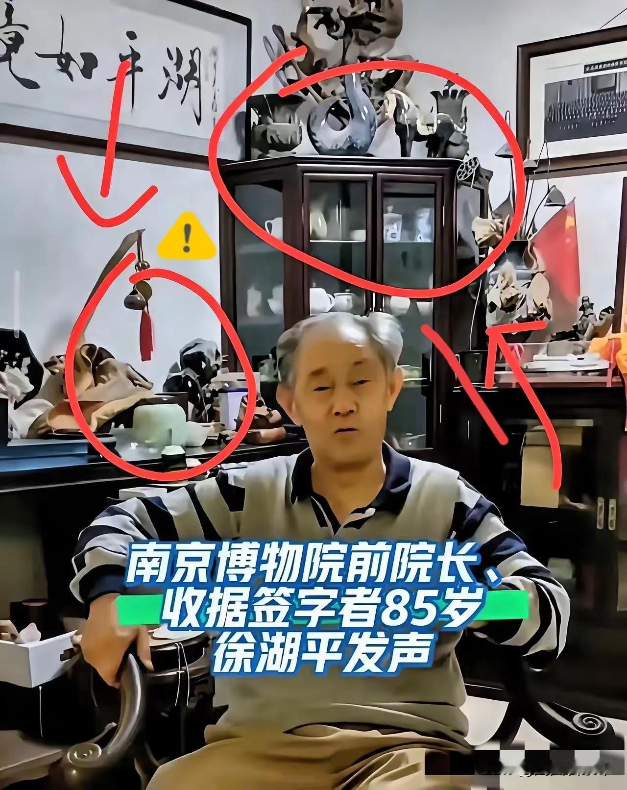 徐湖平这回是真懵了吧！本想靠“年事已高、不懂鉴定”卖惨甩锅，没想到网友眼睛比放大